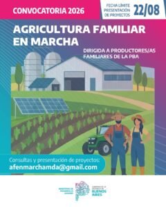 Convocan a proyectos para fortalecer la agricultura familiar bonaerense